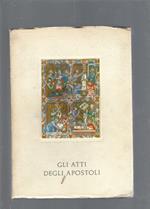 Gli atti degli apostoli