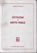 Istituzioni di Diritto Penale. Più libretto con nota di aggiornamento di n. 3 pagine