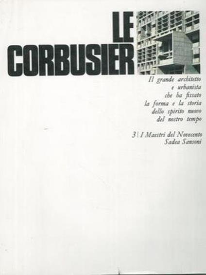 Le Corbusier - Carlo Cresti - copertina