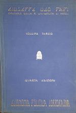 Lezioni di economia corporativa (volume terzo)