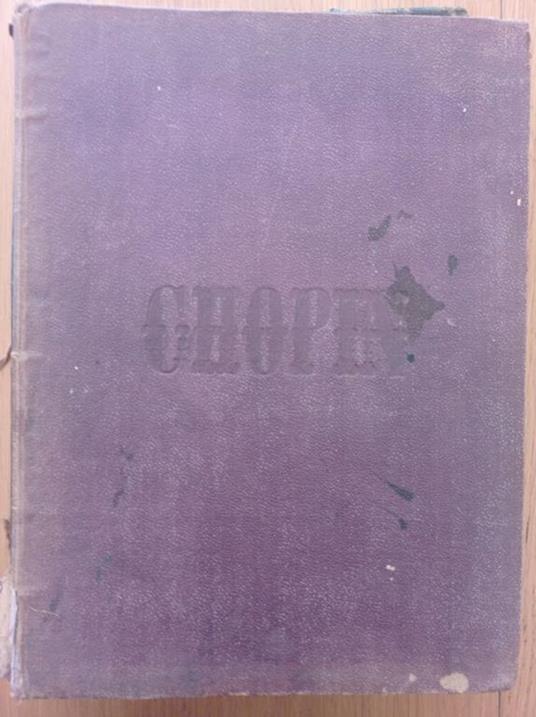 Chopin etuden - Chopin - copertina