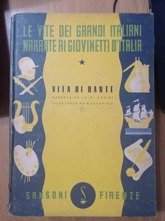 Vita di Dante - Luigi Orsini - copertina