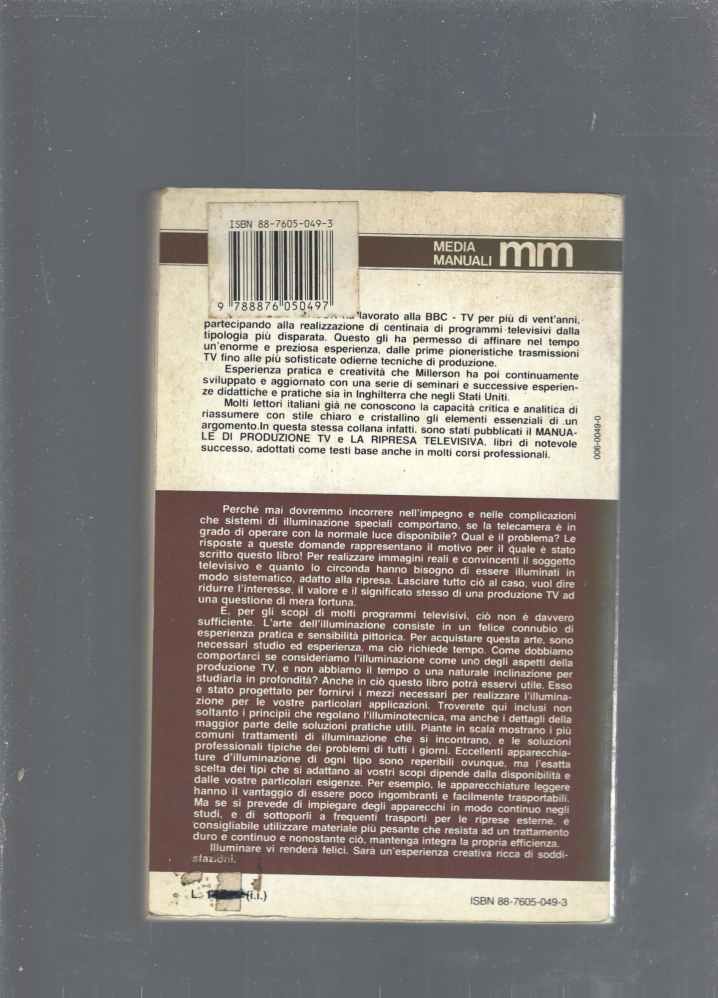 Metodi illuminazione TV (Media manuali)