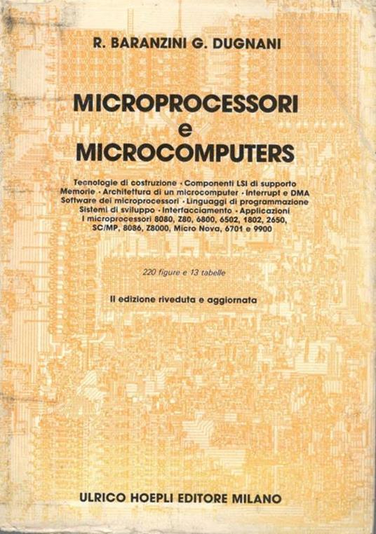 Microprocessori e microcomputers - copertina