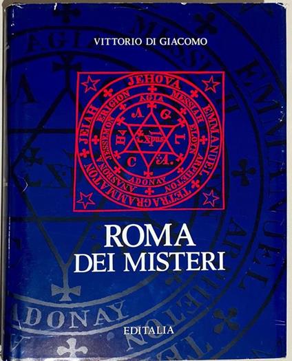 Roma dei misteri - Vittorio Di Giacomo - copertina