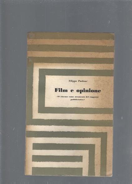 Film e opinione - copertina
