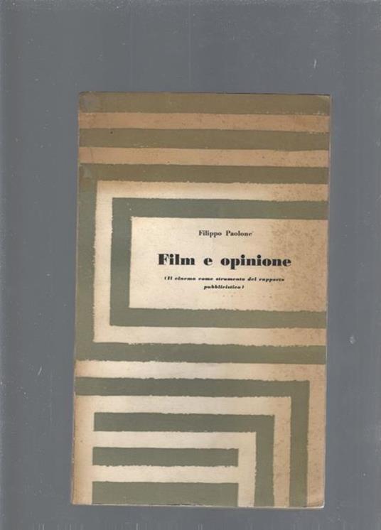 Film e opinione - copertina
