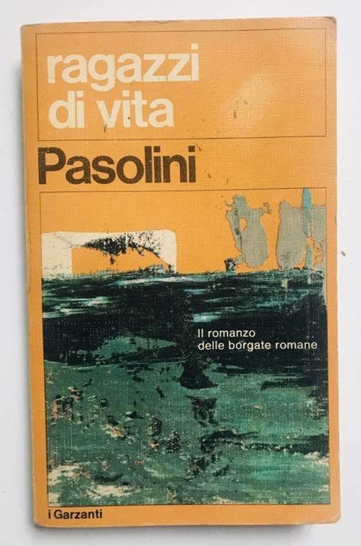 Ragazzi di vita - Pier Paolo Pasolini - copertina