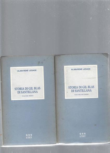 Storia di Gil Blas di Santillana vol I, II - copertina