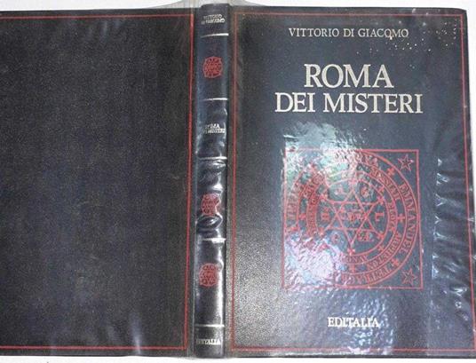 Roma dei misteri - Vittorio Di Giacomo - copertina