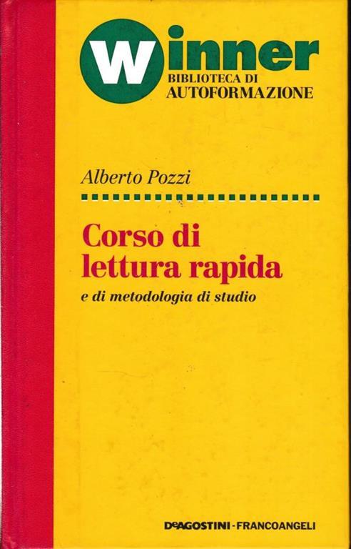 Corso di lettura rapida - Alberto Pozzi - copertina