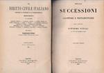 Delle successioni legittime e testamentarie, vol. III°