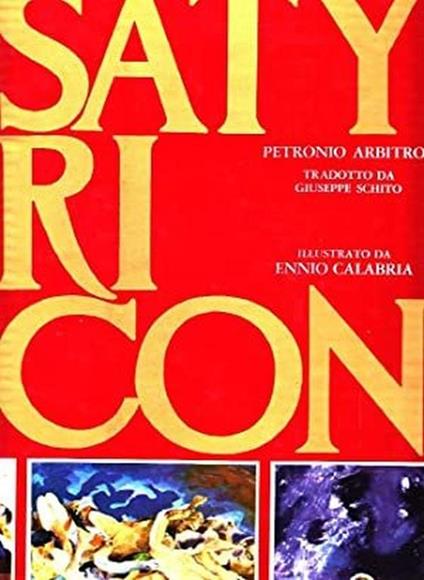 Satyricon - Arbitro Petronio - copertina