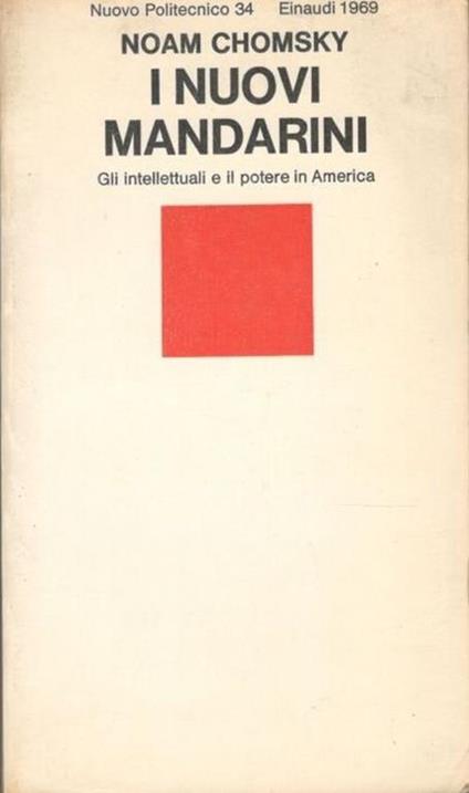 I nuovi mandarini - Noam Chomsky - copertina