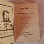 Prose scelte di Agnolo Firenzuola ad uso della gioventu'. L'Asino d'oro di Apulejo. Volume I II