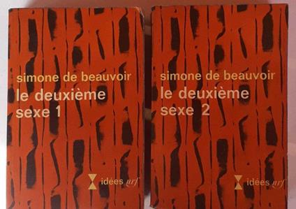 Le deuxieme sexe Volume I II - Simone de Beauvoir - copertina