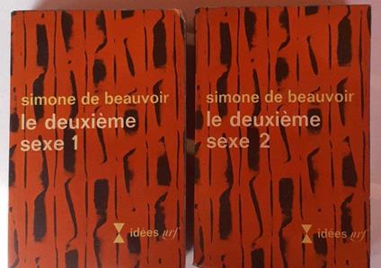 Le deuxieme sexe Volume I II - Simone de Beauvoir - copertina