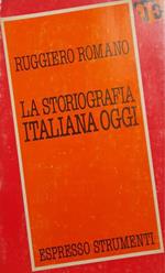 La storiografia italiana oggi