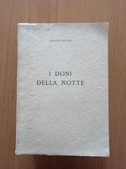 I doni della notte - Renato Artesi - copertina