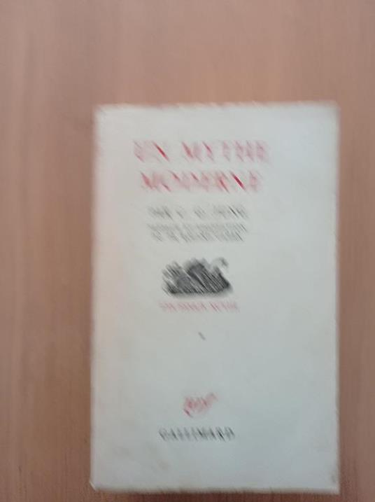 un Mythe Moderne - Carl Gustav Jung - copertina