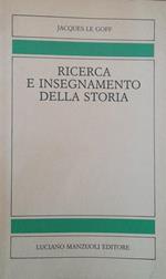 Ricerca e insegnamento della storia