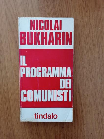 Il programma dei comunisti - Nicolai Bukharin - copertina
