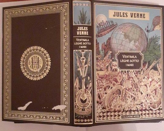 Ventimila leghe sotto i mari - Jules Verne - copertina