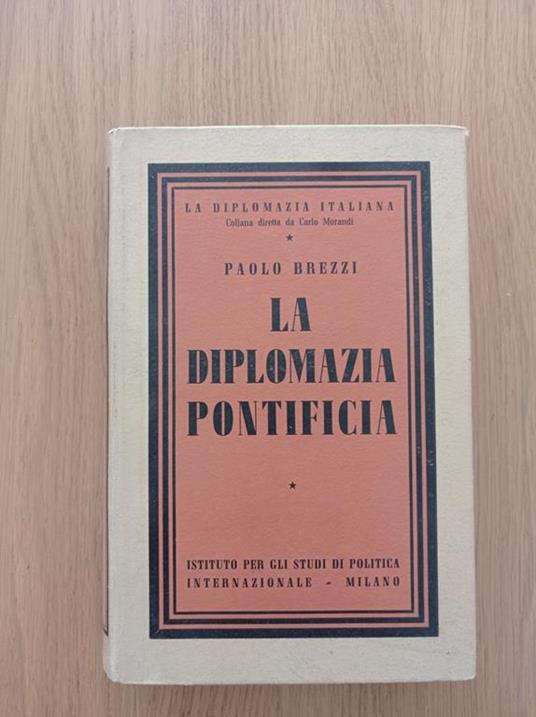 La diplomazia pontificia - Paolo Brezzi - copertina