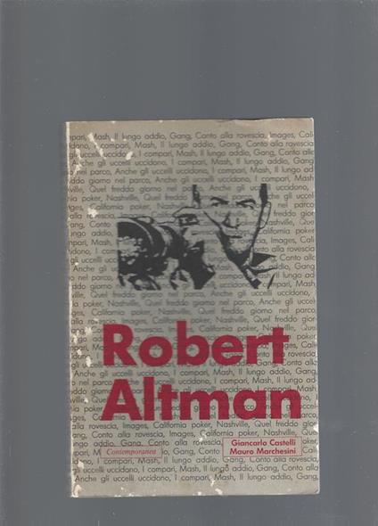 Robert Altman - copertina