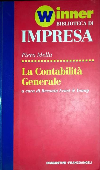 La contabilità generale - Piero Mella - copertina