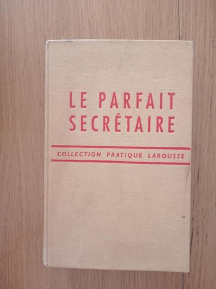 Le parfait secretaire - copertina
