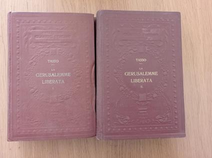 Gerusalemme liberata Vol. I e II - Tasso - copertina