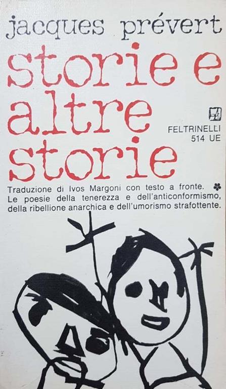 Storie e altre storie - Jacques Prévert - copertina