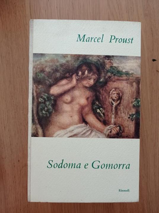 Sodoma e Gomorra - Marcel Proust - copertina