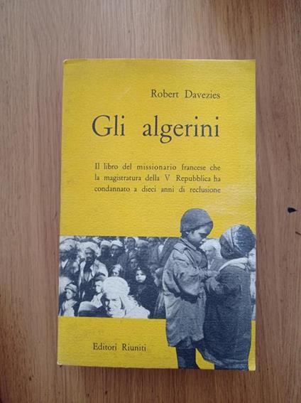 Gli algerini - Robert Daveziez - copertina