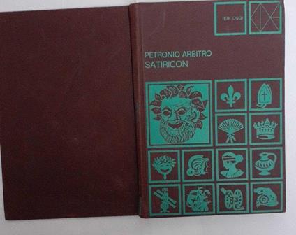 Satiricon - Arbitro Petronio - copertina