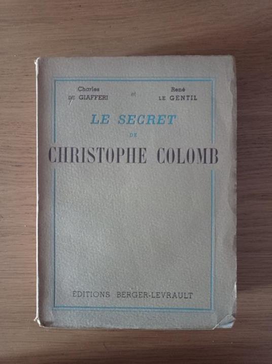 Le secret de Christophe Colomb - copertina