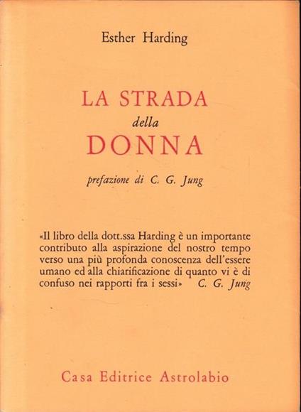 La strada della donna - Esther Harding - copertina
