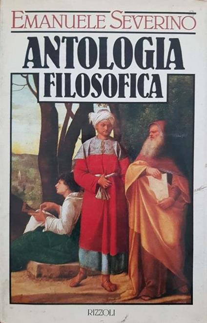 Antologia filosofica - Emanuele Severino - copertina