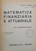Matematica finanziaria e attuariale (vol. I - matematica finanziaria)
