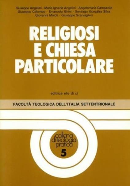 Religiosi e Chiesa particolare - copertina