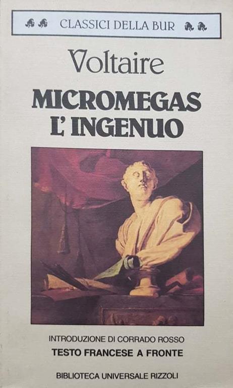 Micromegas-L'ingenuo - Voltaire - copertina