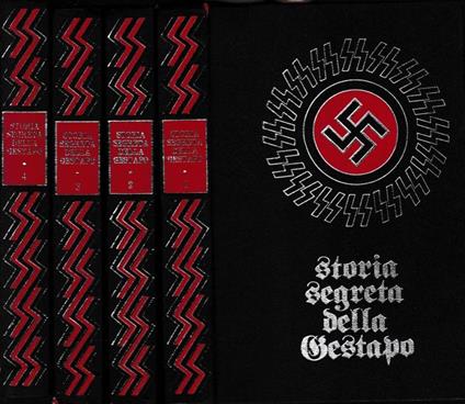 Storia segreta della Gestapo, 4 volumi - Jean Dumont - copertina