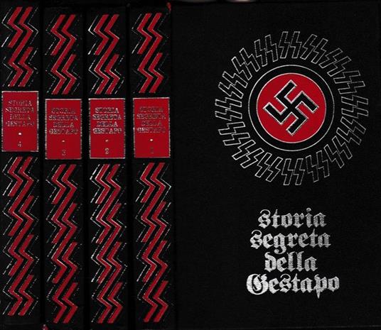 Storia segreta della Gestapo, 4 volumi - Jean Dumont - copertina