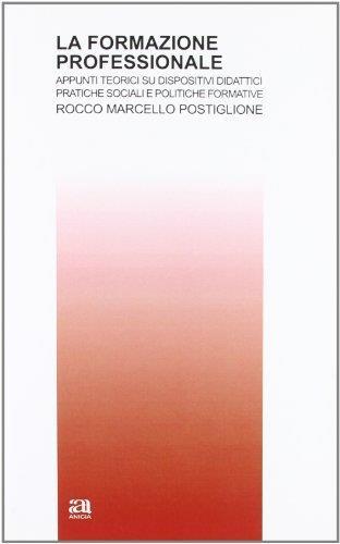 La formazione professionale. Appunti teorici su dispositivi didattici, pratiche sociali e politiche formative - Rocco Marcello Postiglione - copertina