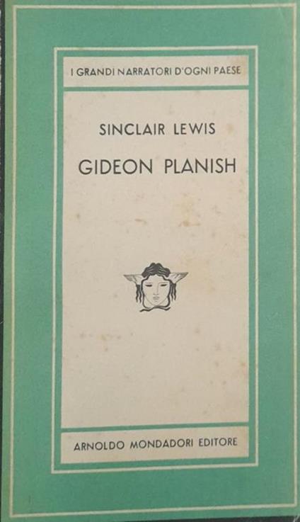 Gideon Planish - Sinclair Lewis - copertina