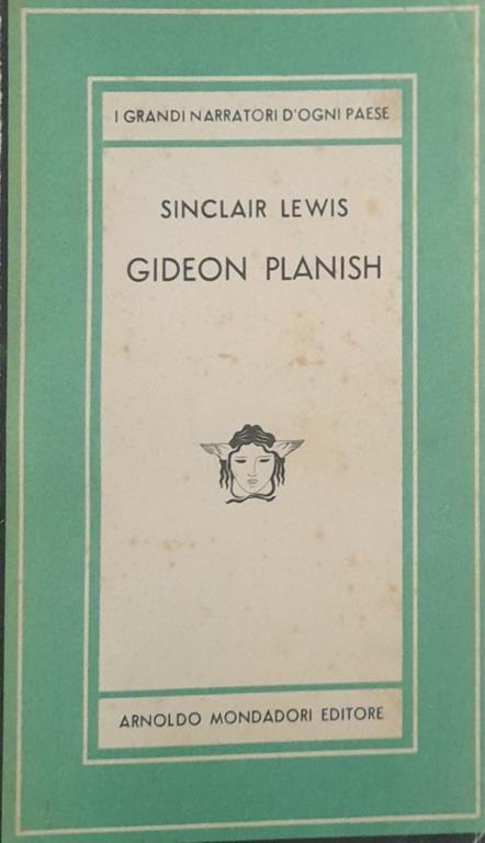Gideon Planish - Sinclair Lewis - copertina