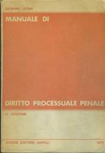 Manuale di diritto processuale penale