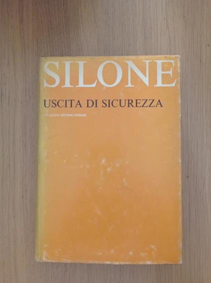 Uscita di sicurezza - Ignazio Silone - copertina