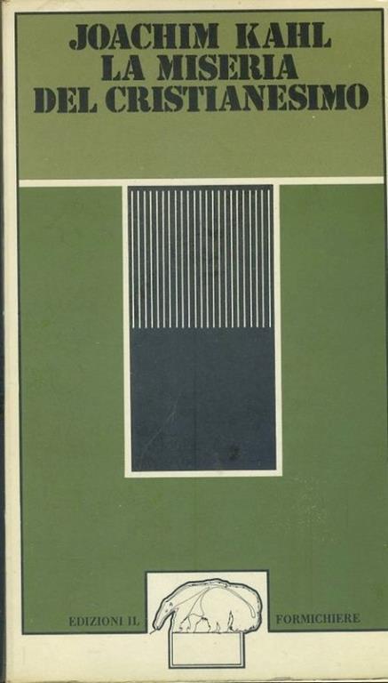 La miseria del cristianesimo - copertina